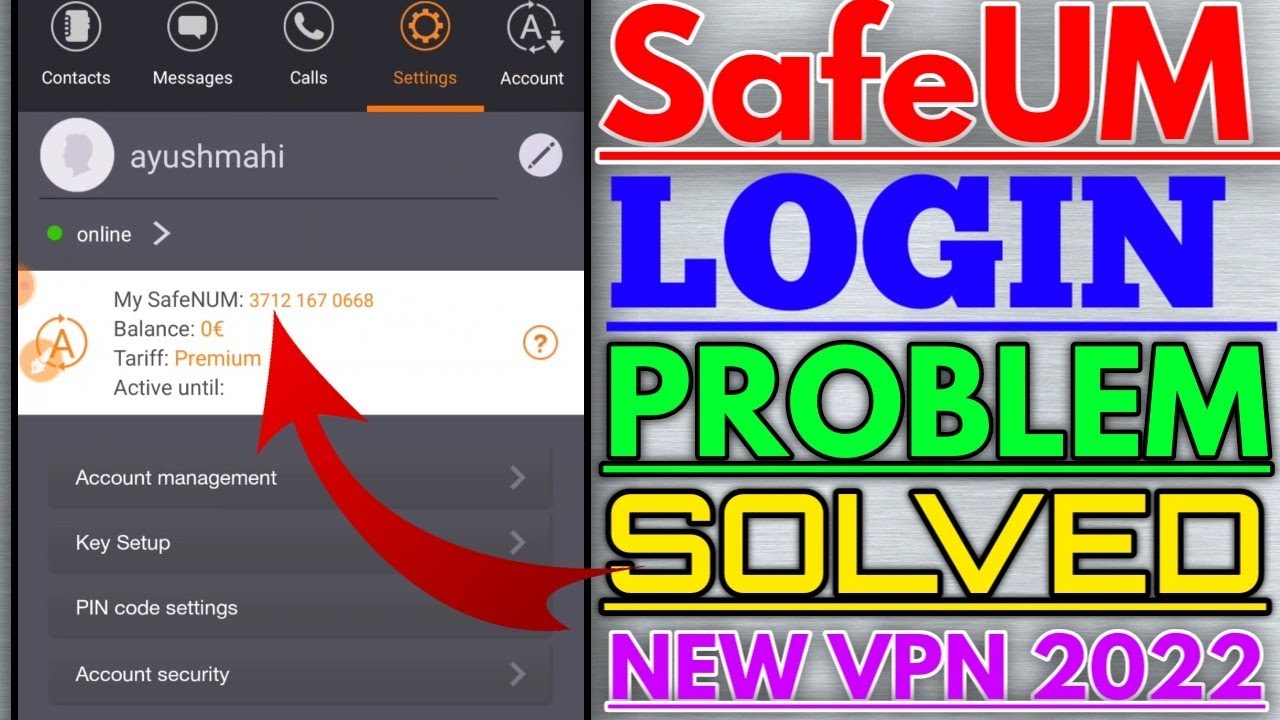 SafeUM Free WhatsApp account | Error. Please Check your Data in field Problem Fixed || New VPN 2022