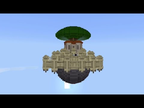 【マイクラ】サバイバルでラピュタを作る