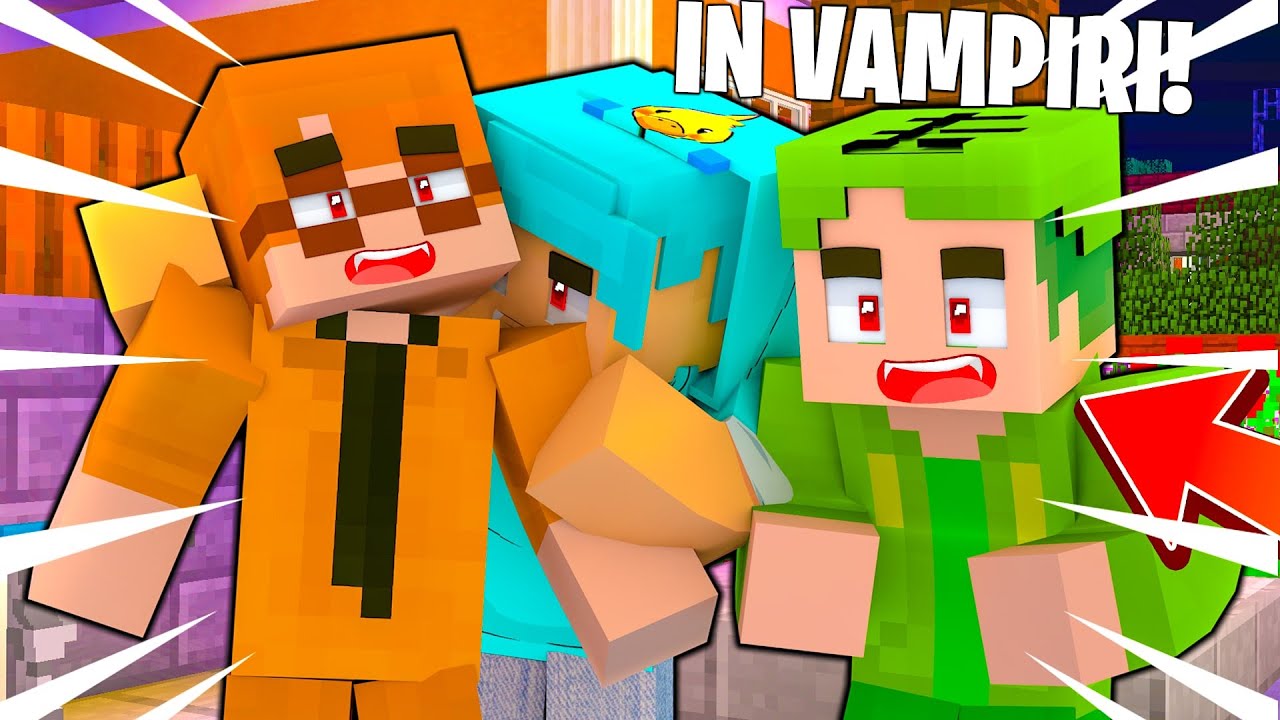 TRASFORMO I MIEI AMICI IN VAMPIRI!! - Famiglia Di Minecraft *VAMPIRI* #44