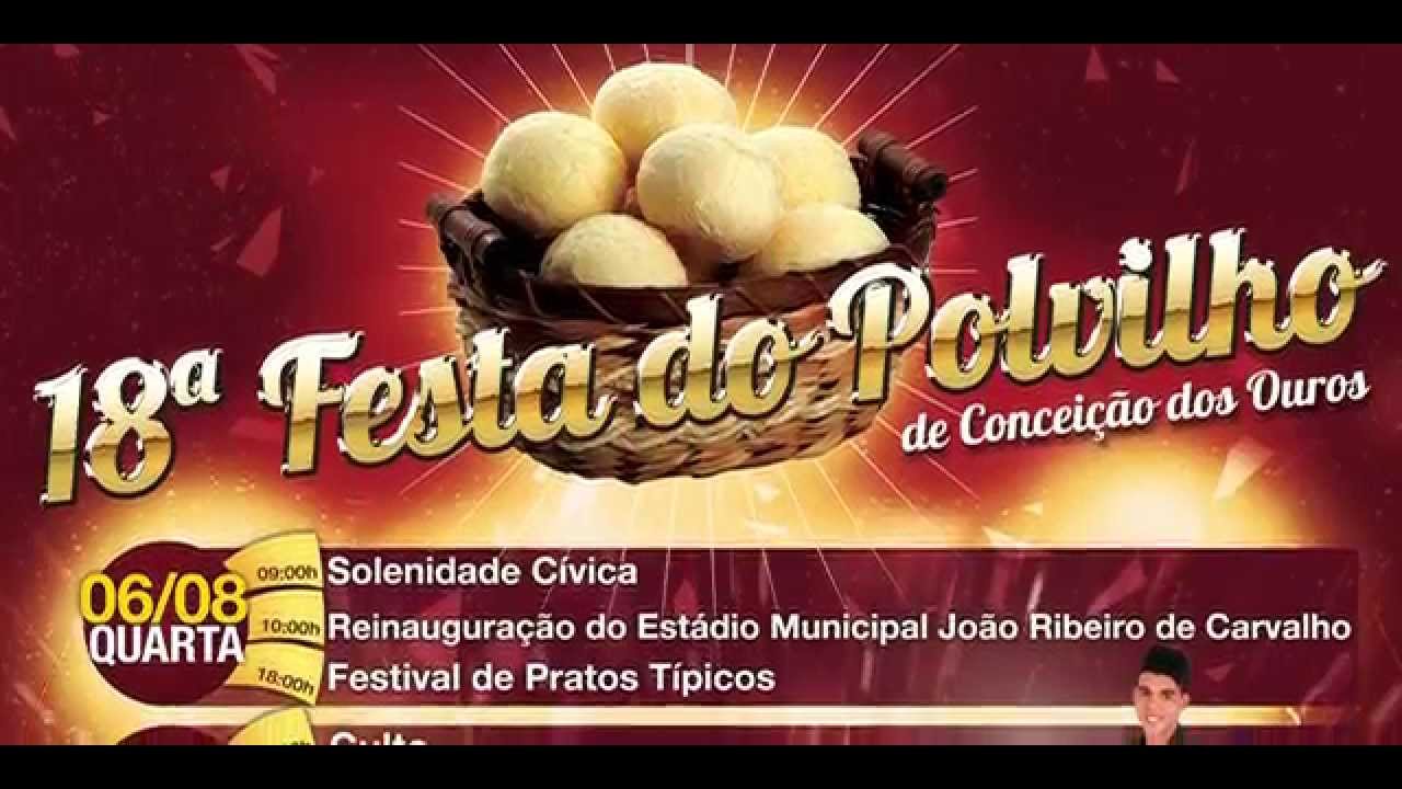 Conceição dos Ouros 18ªFesta do Polvilho 2014 VT1 YouTube Conceição dos Ouros 18ªFesta do Polvilho 2014 VT1 YouTube