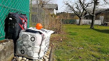 Hunting a pumpkin with the Cobra Adder crossbow