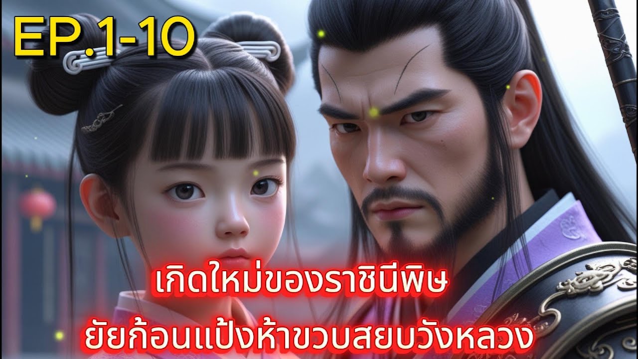 เกิดใหม่ของราชินีพิษ ยัยก้อนแป้งห้าขวบสยบวังหลวง EP.1-10