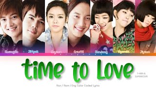 T-ARA (티아라) \u0026 SUPERNOVA (초신성) T.T.L (Time To Love) Color Coded Lyrics (Han/Rom/Eng)