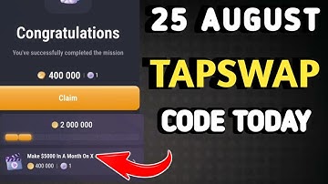 MAKE $5000 IN A MONTH ON X TAPSWAP CODE TODAY | HOW TO MAKE $5000 IN A MONTH ON TWITTER TAPSWAP CODE