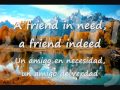 Friend of mine - Alan Tam | JACKIE CHAN |  Lyrics (INGLES - ESPAÑOL)