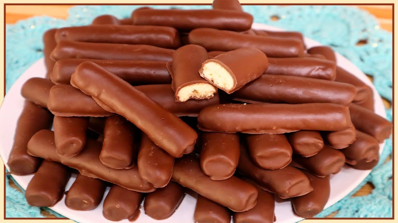 IMPOSSÍVEL COMER UM SÓ!! PALITOS DE CHOCOLATE IDÊNTICO AO DE PADARIA – SIMPLES E FÁCIL