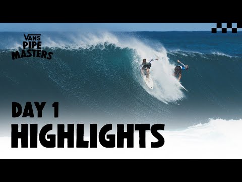 Vans Pipe Masters 2023 Day 1 Highlights | SURF | VANS