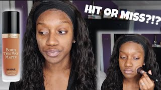 Too Faced Born This Way MATTE Foundation Review | Is it Mask Proof? | Mya's Corner by Fatima Mya 42 views 3 years ago 11 minutes, 39 seconds