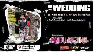 Live Stream Wedding Adhi \u0026 Isty | Karawitan MADU RETNO | GM (GANDEM MAREM) AUDIO | HVS SRAGEN