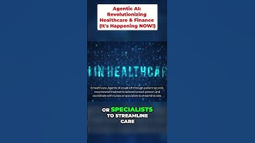 Agentic AI: Revolutionizing Healthcare & Finance (It