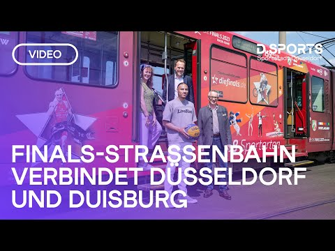 Finals-Straßenbahn verbindet Düsseldorf
