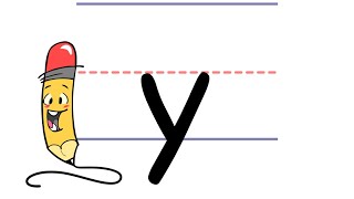 Pencil Pete's Learn to Print - Lowercase y