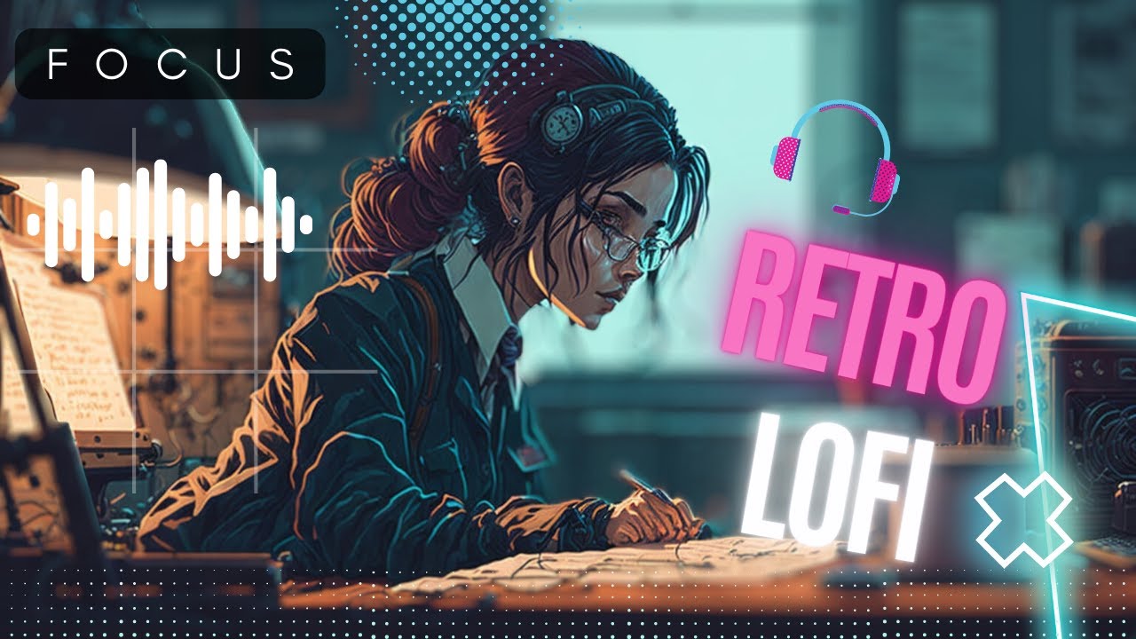 Chill Retro Office Lofi Ambience for Productivity and Nostalgia