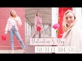 VALENTINE&#39;S DAY Makeup + Outfit Ideas * Date Night, Galentines, Affordable + Pretty