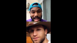 Jeff Pierre and Keegan Allen Walker Instagram Live