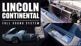 Custom Sound System in a 1963 Lincoln Continental #caraudio #soundsystem #carstereo