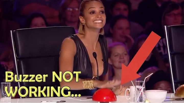 Alesha Dixon's BUZZER NOT Working - TRY NOT TO LAUGH