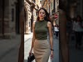 Chic Urban Layers: Milan’s Street Style Vibe 🌆✨