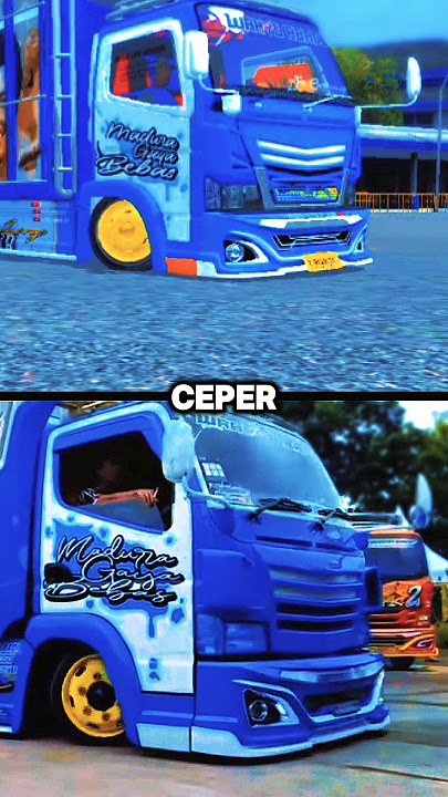 Bussid VS Real Life wahyu abadi cepet #sharcut_tm #trukoleng #bussid
