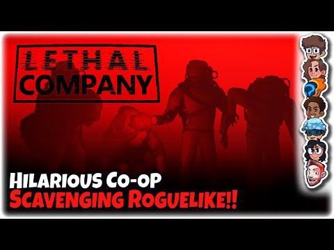 Hilarious Co-op Scavenging Roguelike! | Let's Try Lethal Company | ft. Wholesomeverse & @Hutts