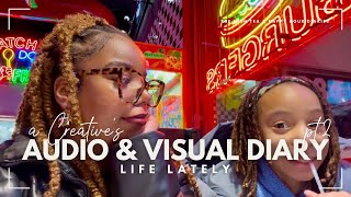 a Creative’s Audio & Visual Diary pt. 2: Life Lately