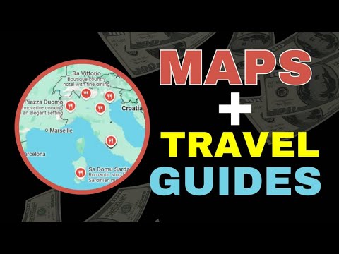 How to Add maps to Your Travel Guide - YouTube