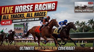 🔴Live Horse Racing | Delaware Park | Thistledown | Horseshoe Indianapolis | en vivo