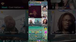 Cool Hatian Exposes Saturn Monroe