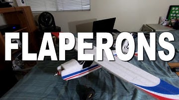 Setting up Flaperons on My Highlander EPP Plane