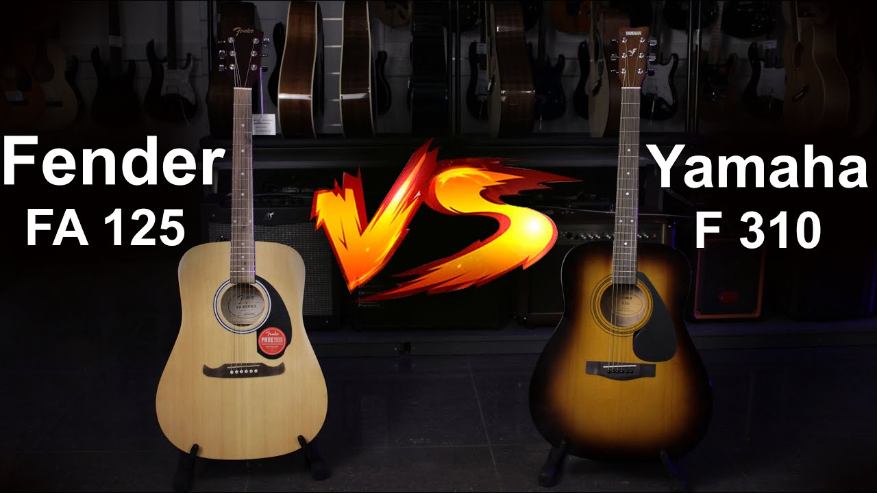 Fender FA 125 VS Yamaha F 310 - Guitar Battle #24