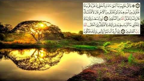 صفحة-112 page سعد الغامدي - -سورةالمائدة -Al-Maidaa