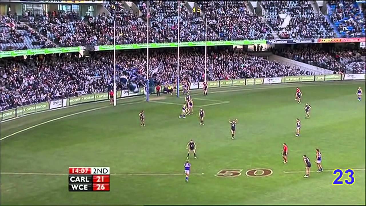 Mark Lecras's 47 Goals from the 2011 AFL Season