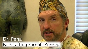 PLASTIC SURGERY - Fat Graft Face Lift - PreOp