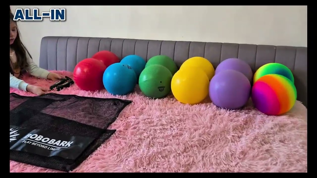 Unleash the Fun: 12 Playground Balls with Pumps & Mesh Bags!