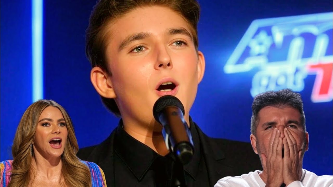 Amazing! Barron Trump Singing "Jesus Reigns" At America's Got Talent