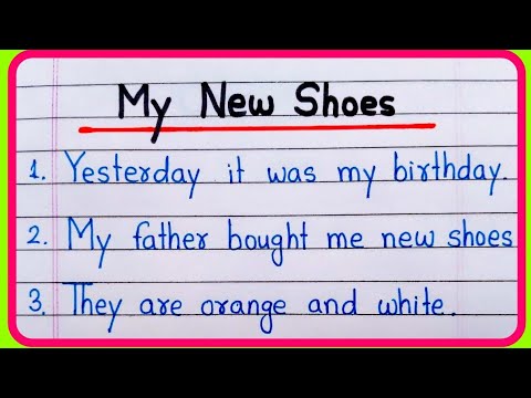 new shoes essay