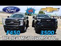 2024 Chevy Silverado 3500 VS 2023 Ford F450: Why Chevy Doesn't Build A 4500 With A Bed