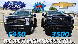 2024 Chevy Silverado 3500 VS 2023 Ford F450: Why Chevy Doesn't Build A 4500 With A Bed