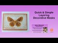 No stamps required! Blending & layering techniques to create beautiful butterflies