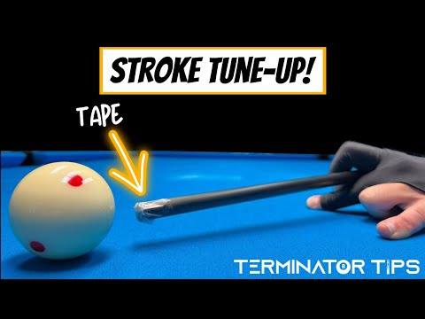 STRAIGHTEN OUT YOUR POOL STROKE! - Magic Tape Drill (High Efficiency)