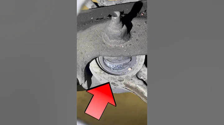 Bad Lower Control Arm Bushings #car #suspension #noise #shorts