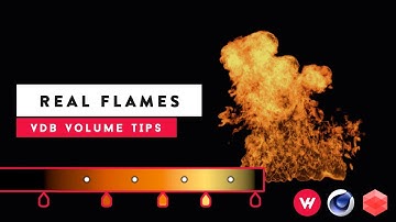 Redshift & C4D - Realistic Flames Tips | VFXHUT
