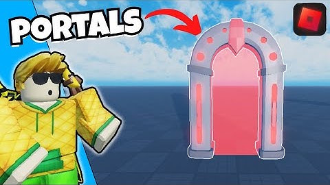 How to make a PORTAL/TELEPORT in Roblox Studio!