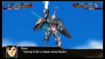 Super Robot Wars X - Sirbine - All Attacks [English]