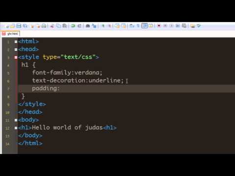 CSS Tutorial   23 Styling the heading with an underline mp4  1
