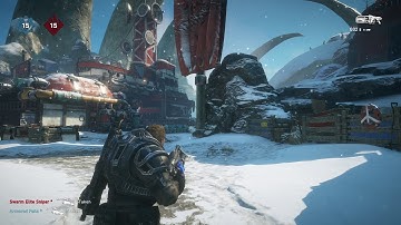GEARS 5 LOCAL MULTIPLAYER TEAM DEATHMATCH FULLY LOADED ON ICEBOUND ADVANCED DIFFICULTY