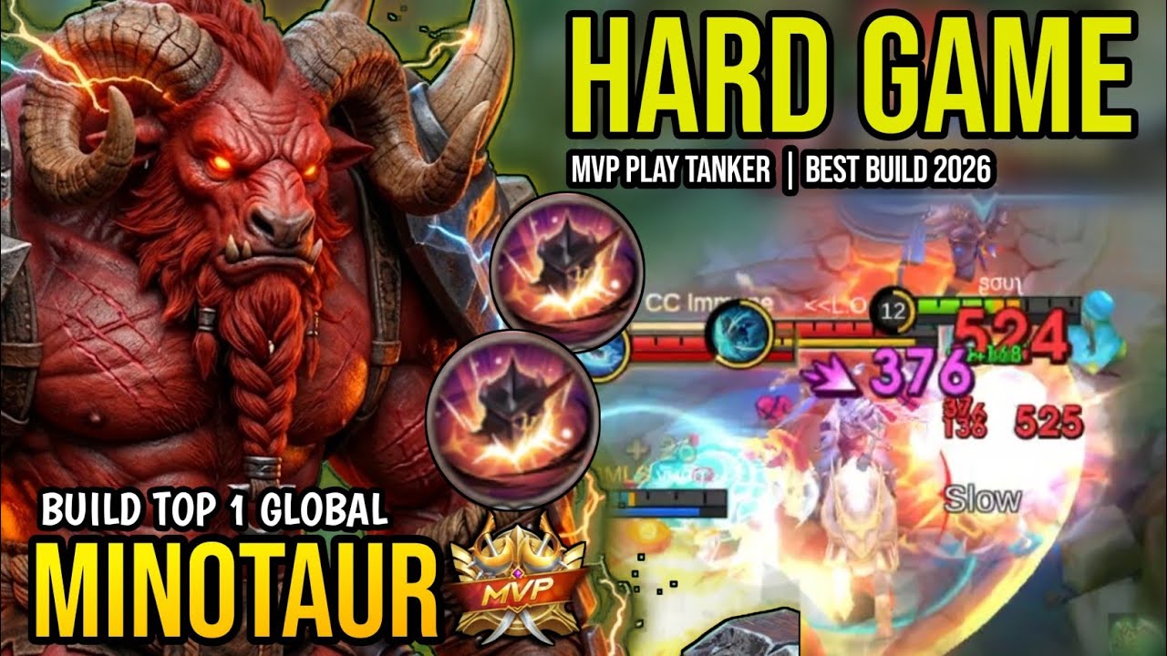MINOTAUR BEST BUILD 2026 | BUILD TOP 1 GLOBAL MINOTAUR GAMEPLAY ...