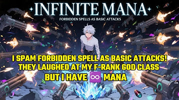 I Spam FORBIDDEN Spell as Basic Attacks!They Laughed at My F-Rank God Class,But I Have INFINITE MANA