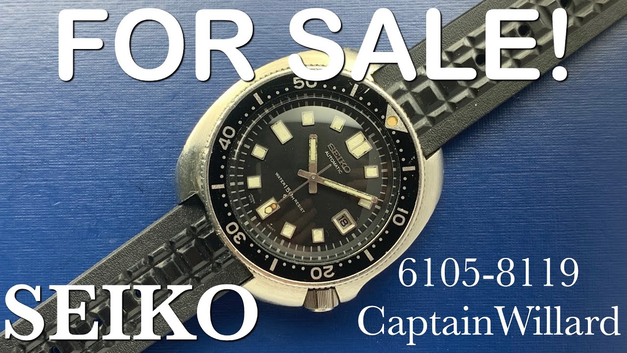 SOLD – Seiko 6105 Captain Willard