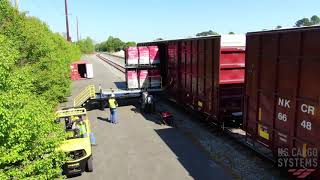 U.s. Cargo Systems Has Partnered With Trinity Rail For An Ultimate Boxcar Loading Experience